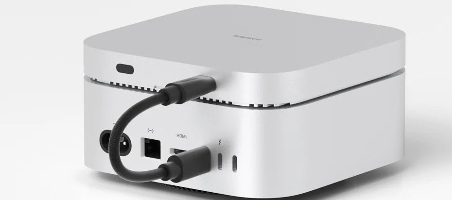 Hagibis USB4 Cable Vertical Plug USB C to USB C Short Cable 80Gbps 240W PD3.1 8K Cord for Thunderbolt 4/5 Mac mini M4 Mac Studio