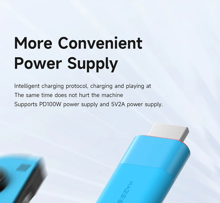 Hagibis Switch Dock for Nintendo Switch/OLED USB C to HDMI-Compatible Cable Adapter 4K60Hz 100W PD for Laptop SteamDeck ROG Ally