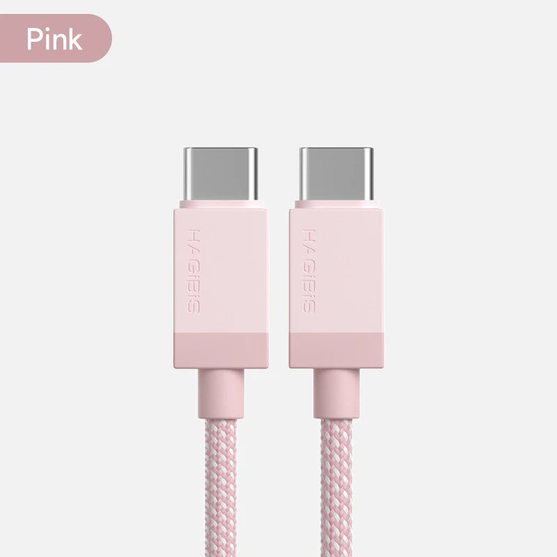 Hagibis USB C Cable 60W C to C Charger Cable Type-c Fast Charging Cord for MacBook Pro Air iPad iPhone 16 Samsung Pixel Tablet - Intechlegent