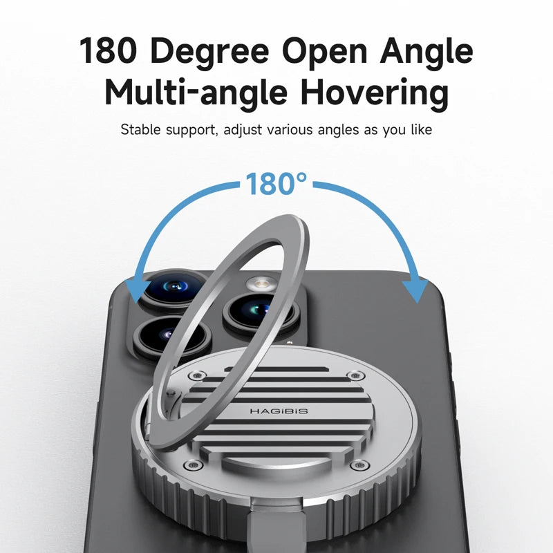 Hagibis Heatsink Heat Dissipation Fins Cover Desktop Stand Magsafe Double Sided Magnetic Only Accessories for MC100/MC100 Pro - Intechlegent