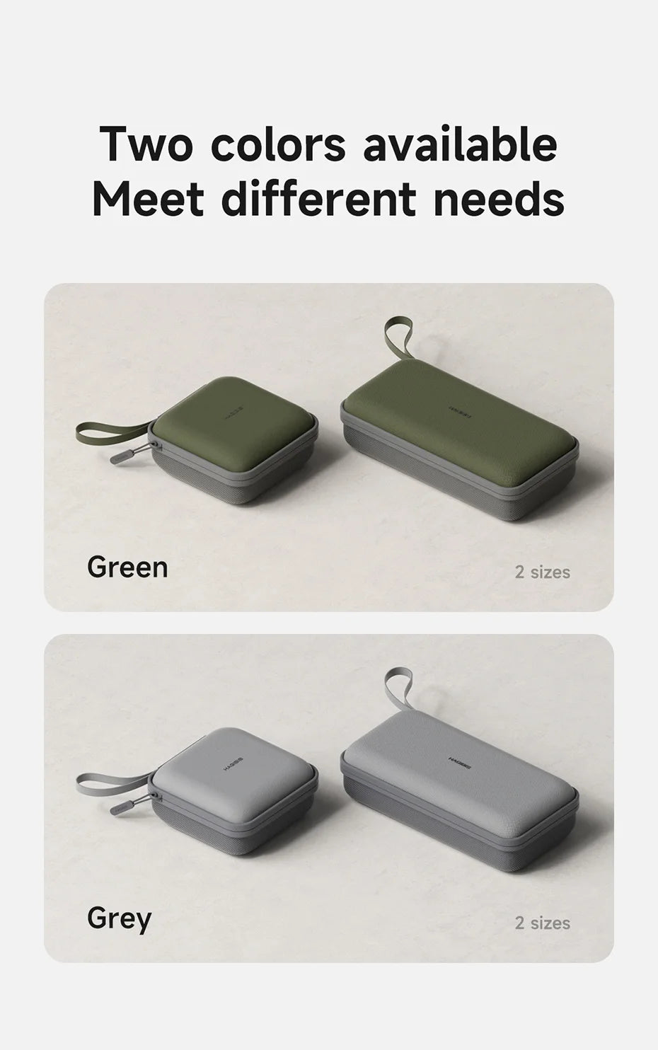 Hagibis Electronic Organizer Travel Cable Organizer Bag Pouch Portable Carry Case for Cable Charger SD Card Mouse Power Bank - Intechlegent