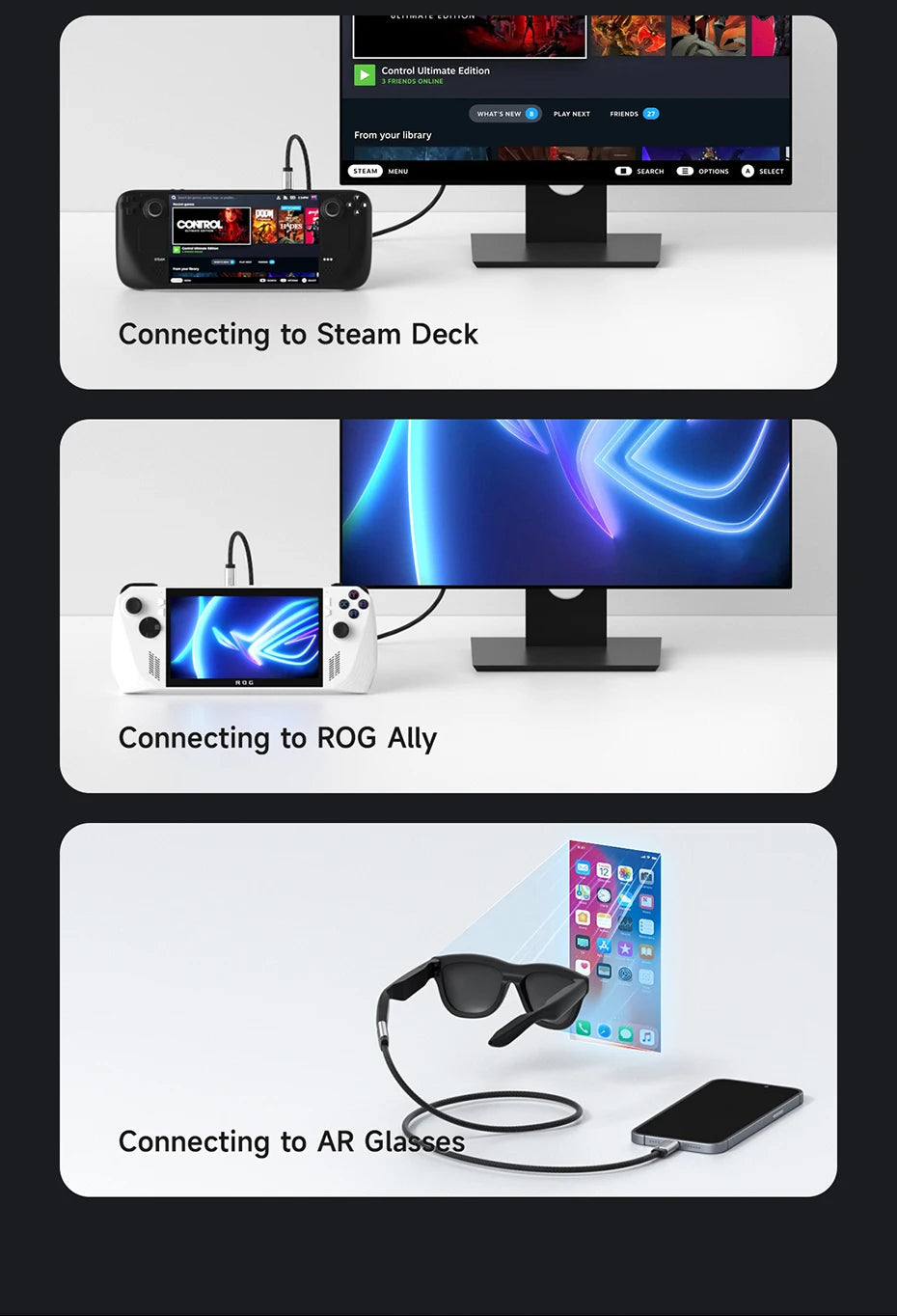 Hagibis USB C to USB C Full Function Cable Super Soft USB4 80Gbps 8K 240W Fast Charging Cord for Thunderbolt 4/5 iPhone Laptop - Intechlegent