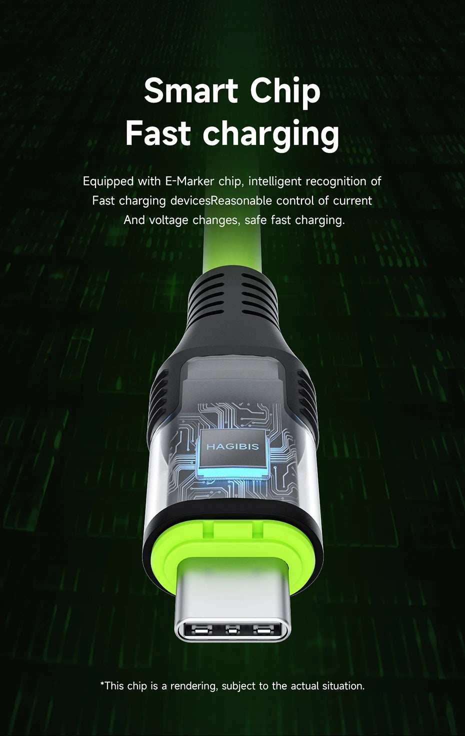 Hagibis Short USB C Cable Magnetic Mini Fast Charging Cord PD 240W 40Gbps Compatible with Thunderbolt 4/3 iPhone 16 SSD Tablet