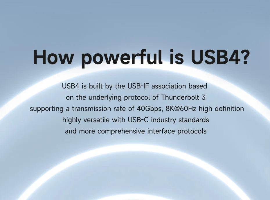 Hagibis USB4 Data Cable – 40Gbps, 240W PD, 8K Display Support - Intechlegent