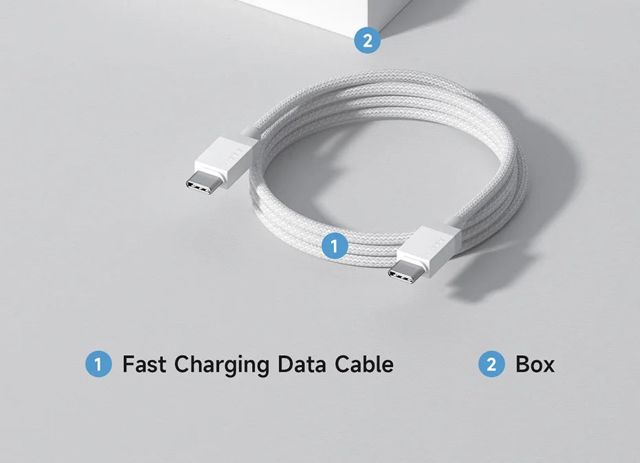 Hagibis USB C Cable 60W C to C Charger Cable Type-c Fast Charging Cord for MacBook Pro Air iPad iPhone 16 Samsung Pixel Tablet - Intechlegent
