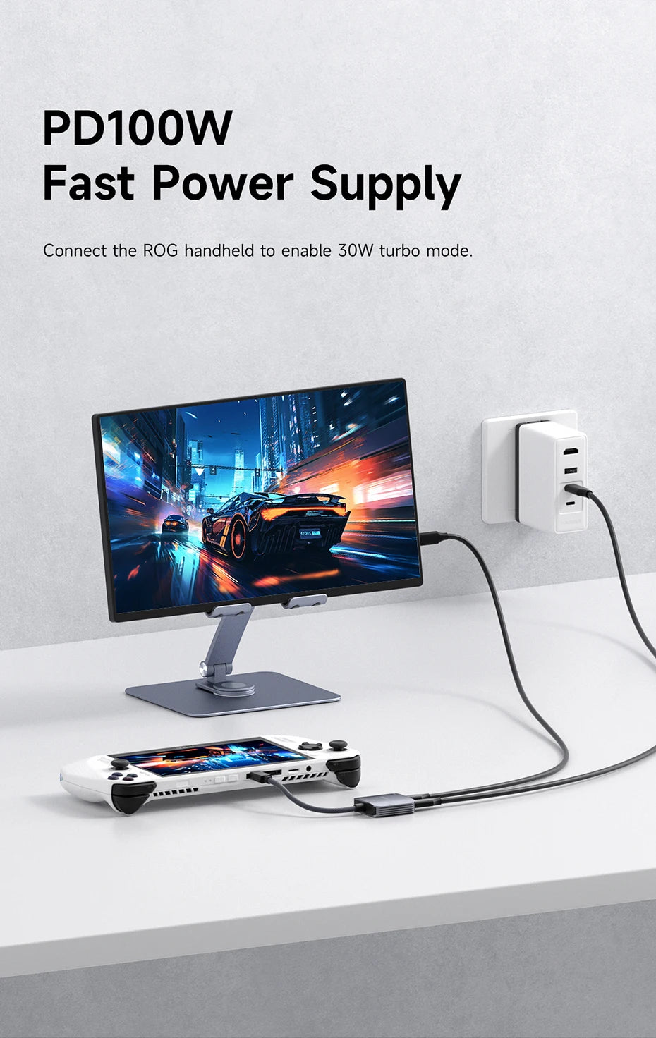 Hagibis AR Glasses Adapter USB C to Glasses and Charging Converter USB-C Hub Charge and Play For Switch Rokid/Xreal/RayNeo Air