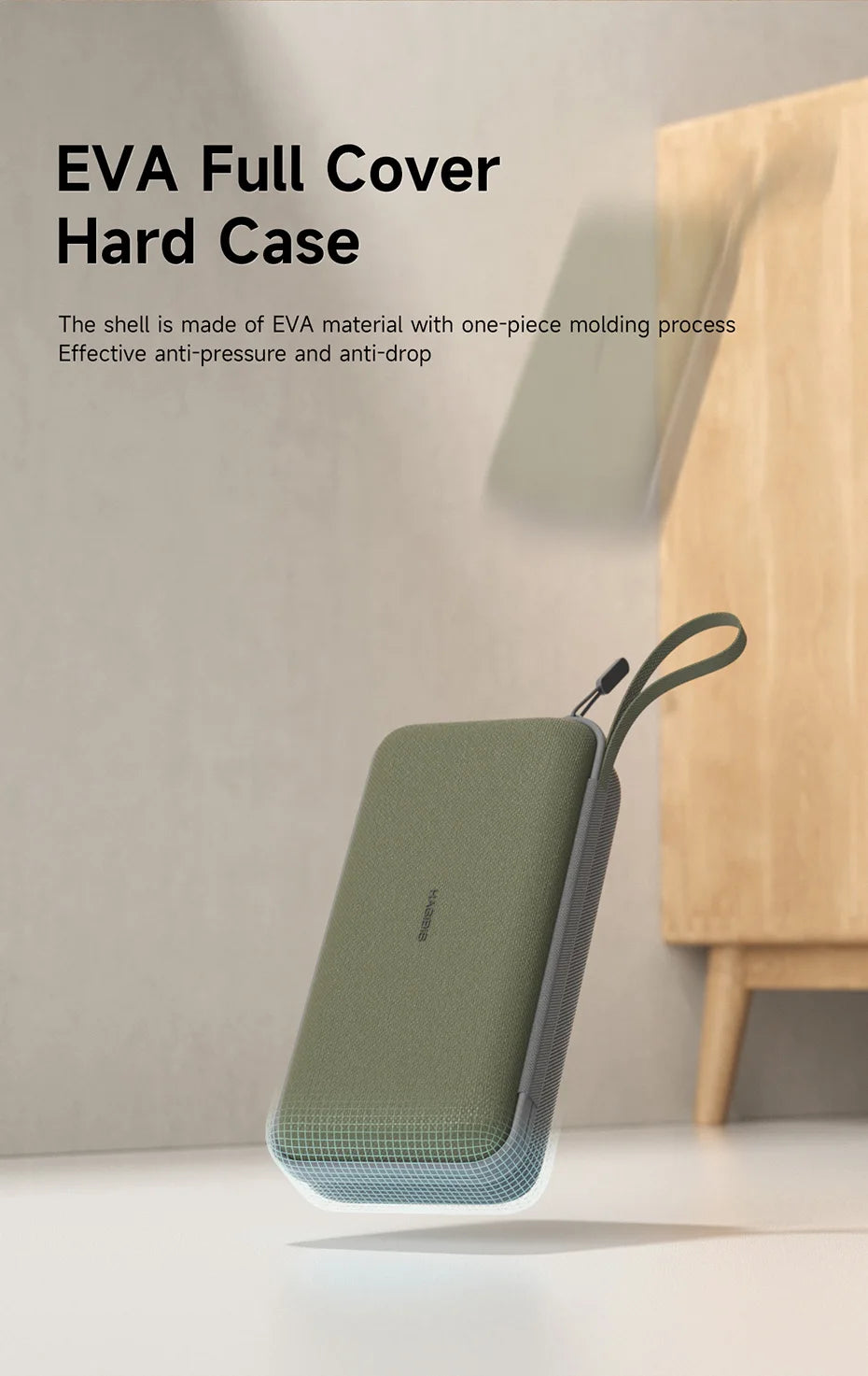 Hagibis Electronic Organizer Travel Cable Organizer Bag Pouch Portable Carry Case for Cable Charger SD Card Mouse Power Bank - Intechlegent