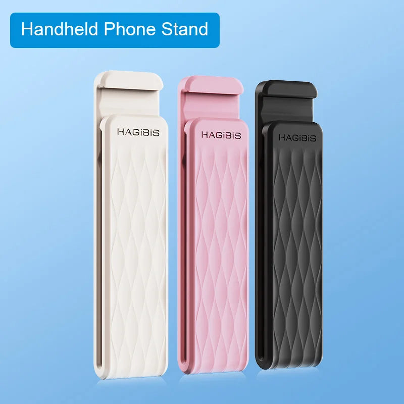 Hagibis Phone Grip Strap Stand Cell Phone Wristband Finger Holder Portable Universal Foldable Kickstand for Most Smartphones - Intechlegent