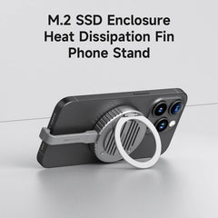 Hagibis Heatsink Heat Dissipation Fins Cover Desktop Stand Magsafe Double Sided Magnetic Only Accessories for MC100/MC100 Pro - Intechlegent