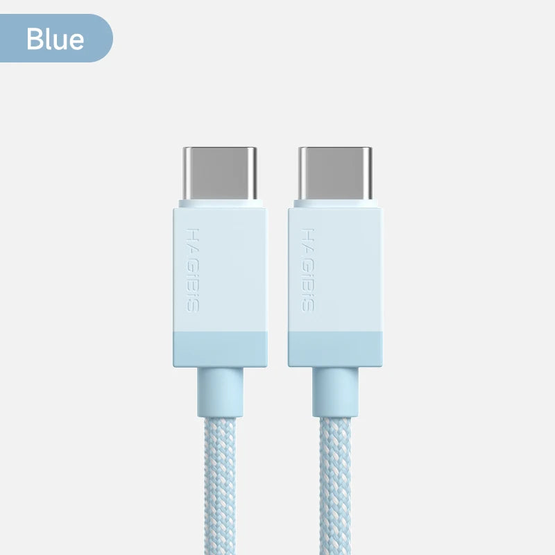 Hagibis USB C Cable 60W C to C Charger Cable Type-c Fast Charging Cord for MacBook Pro Air iPad iPhone 16 Samsung Pixel Tablet - Intechlegent