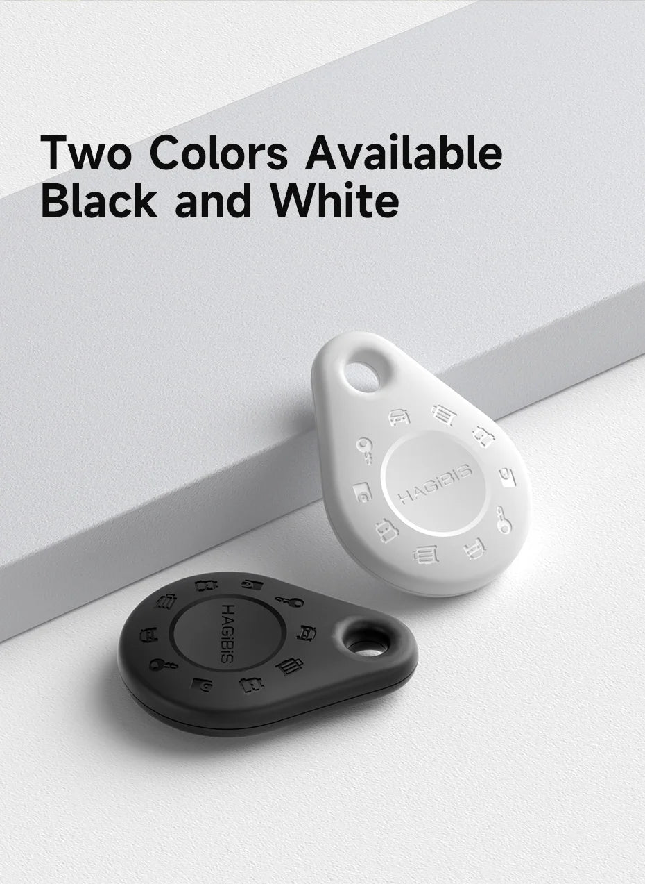 Hagibis Bluetooth Tracker Keys Finder for Apple Find My Item Locator GPS Tracker for iPhone Keys Wallet Suitcase Luggage Bags - Intechlegent