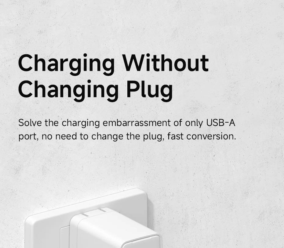 Hagibis USB A Male to USB C Female Adapter 10Gbps High-Speed Data Transfer 60W Fast Charging Conventer Plug for Macbook Tablet