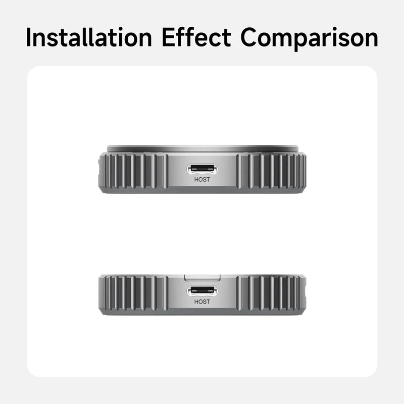 Hagibis Heatsink Heat Dissipation Fins Cover Desktop Stand Magsafe Double Sided Magnetic Only Accessories for MC100/MC100 Pro - Intechlegent