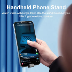 Hagibis Phone Grip Strap Stand Cell Phone Wristband Finger Holder Portable Universal Foldable Kickstand for Most Smartphones - Intechlegent