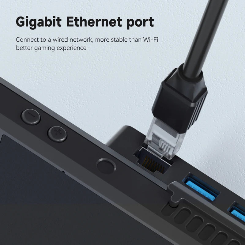 Hagibis 6 in 1 Steam Deck Docking Station Dock Holder Hub OLED USB C to RJ45 4K60HZ HDMI Fast Charging Base Handheld Accessories