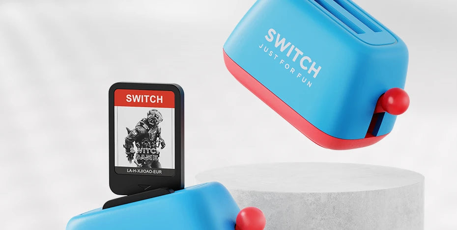 Hagibis Switch Game Card Case for Nintendo Switch Lite/ OLED Toaster Storage Holder Cute Portable Creativity Protective cover