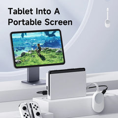 Hagibis Wireless HDMI-compatible Video Transmitter Switch to Tablet Portable monitor Extender for Nintendo Switch Xbox PS5 iPad - Intechlegent